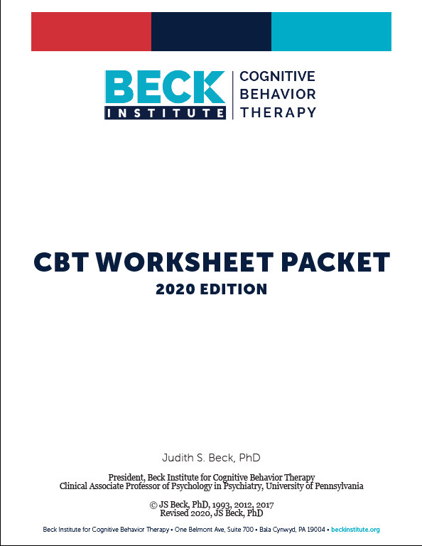 cognitive behavioral therapy worksheets